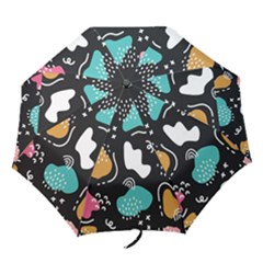 Art Patterns Design Wallpaper Background Print Folding Umbrellas