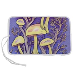 Glamour And Enchantment In Every Color Of The Mushroom Rainbow Pen Storage Case (s) by GardenOfOphir