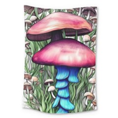 Necromancy Toadstool Large Tapestry by GardenOfOphir