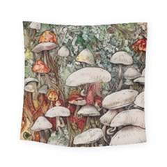 Magician s Toadstool Square Tapestry (small) by GardenOfOphir