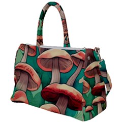 Sorcery Toadstool Duffel Travel Bag by GardenOfOphir