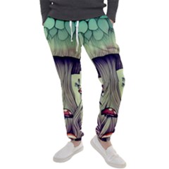 Toadstool Charm For Necromancy And Wizardry Men s Jogger Sweatpants by GardenOfOphir