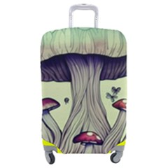 Toadstool Charm For Necromancy And Wizardry Luggage Cover (medium) by GardenOfOphir