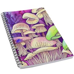 Glamourous Mushrooms For Enchantment And Spellwork 5 5  X 8 5  Notebook by GardenOfOphir