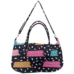 Arts Pattern Design Wallpaper Background Print Removal Strap Handbag