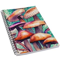 Charming Toadstool 5 5  X 8 5  Notebook by GardenOfOphir