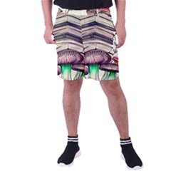 Necromancy Mushroom Men s Pocket Shorts by GardenOfOphir