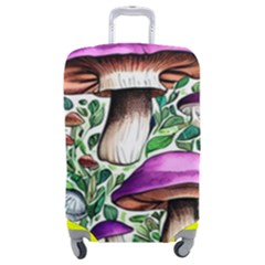 Magician s Conjuration Mushroom Luggage Cover (Medium)