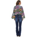 Enchanted Champignon Boho Long Bell Sleeve Top View4