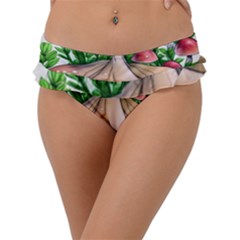 Conjuring Charm Of The Mushrooms Frill Bikini Bottoms