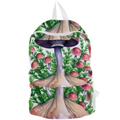 Conjuring Charm Of The Mushrooms Foldable Lightweight Backpack