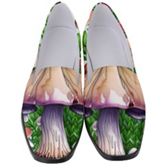 Conjuring Charm Of The Mushrooms Women s Classic Loafer Heels