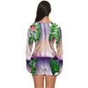 Conjuring Charm Of The Mushrooms Long Sleeve Boyleg Swimsuit View4