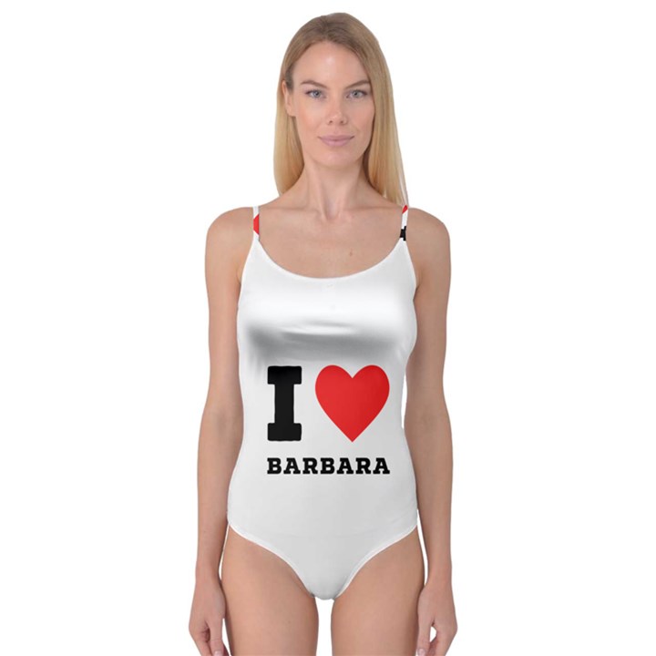 I love barbara Camisole Leotard 