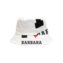 I Love Barbara Bucket Hat (kids) by ilovewhateva