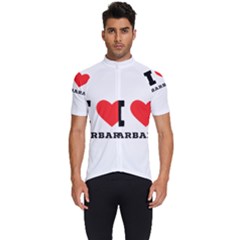 I Love Barbara Men s Short Sleeve Cycling Jersey by ilovewhateva