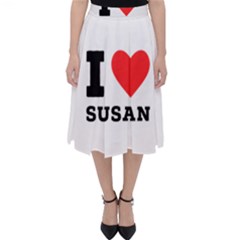 I Love Susan Classic Midi Skirt by ilovewhateva