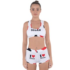 I Love Susan Racerback Boyleg Bikini Set by ilovewhateva