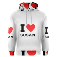 I Love Susan Men s Overhead Hoodie by ilovewhateva