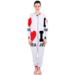 I Love Jessica Onepiece Jumpsuit (ladies) by ilovewhateva