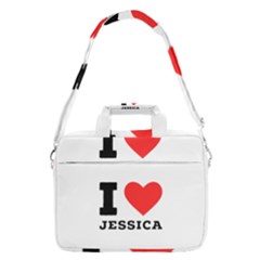 I Love Jessica Macbook Pro 13  Shoulder Laptop Bag 