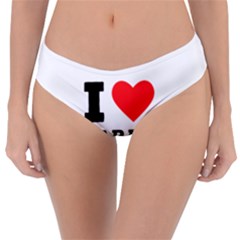 I Love Sarah Reversible Classic Bikini Bottoms