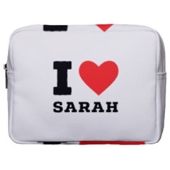 I Love Sarah Make Up Pouch (large)