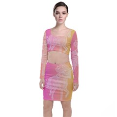 Unicorm Orange And Pink Top And Skirt Sets by lifestyleshopee