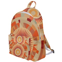 Ai Generated Retro Geometric Pattern Decor Pattern The Plain Backpack