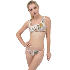 Flower Petals Plants Floral Print Pattern Design The Little Details Bikini Set by Ravend