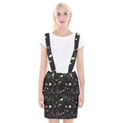 Flowers Floral Pattern Floral Print Background Braces Suspender Skirt