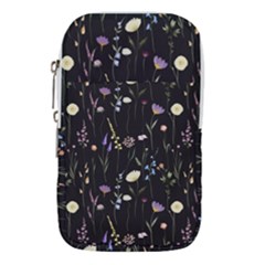 Flowers Floral Pattern Floral Print Background Waist Pouch (small)