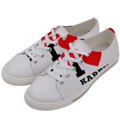 I Love Karen Men s Low Top Canvas Sneakers by ilovewhateva