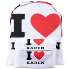I Love Karen Giant Full Print Backpack