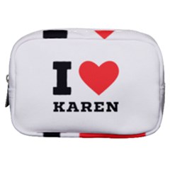 I Love Karen Make Up Pouch (small)