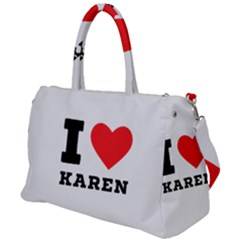 I Love Karen Duffel Travel Bag