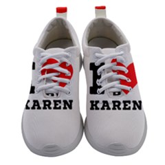 I Love Karen Women Athletic Shoes by ilovewhateva