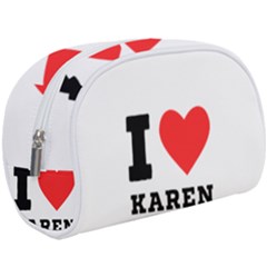 I love karen Make Up Case (Large)