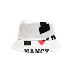 I Love Nancy Inside Out Bucket Hat (kids)