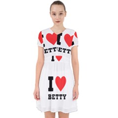 I Love Betty Adorable In Chiffon Dress