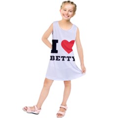 I Love Betty Kids  Tunic Dress