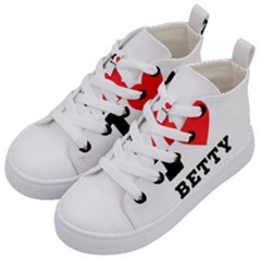 I Love Betty Kids  Mid-top Canvas Sneakers