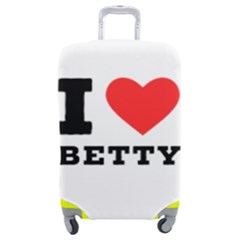 I Love Betty Luggage Cover (medium) by ilovewhateva