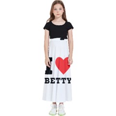 I Love Betty Kids  Flared Maxi Skirt