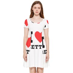 I Love Betty Inside Out Cap Sleeve Dress