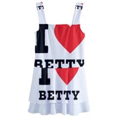 I Love Betty Kids  Layered Skirt Swimsuit