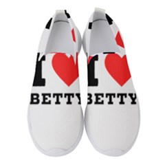 I Love Betty Women s Slip On Sneakers
