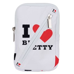 I Love Betty Belt Pouch Bag (small) by ilovewhateva