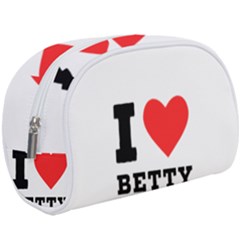 I Love Betty Make Up Case (large)