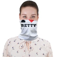 I Love Betty Face Covering Bandana (adult)